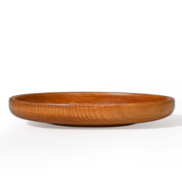 Deep wooden plate - woodin water