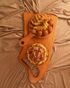 Serving board - woodin water