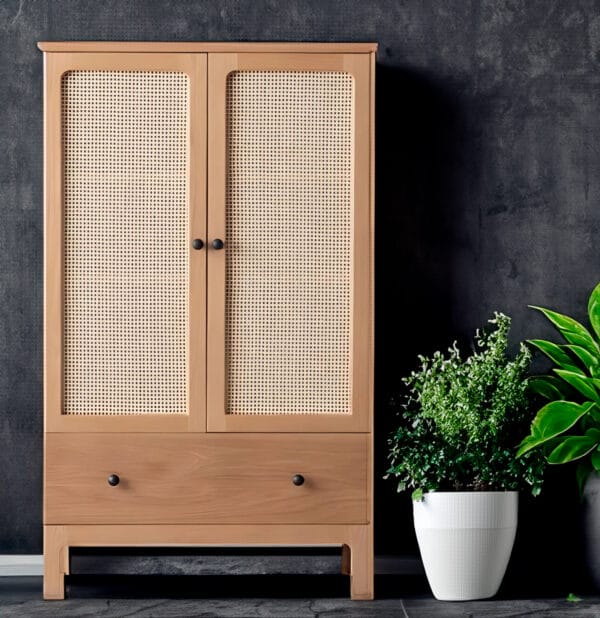 Rattan cabinet - woodin water