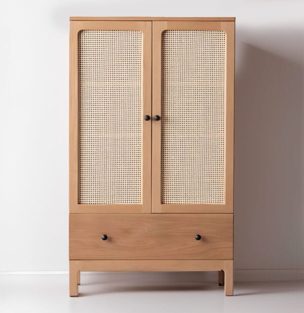 Rattan cabinet - woodin water