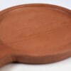 Handcrafted Rolana Wooden Platter made from natural wood, featuring a smooth finish and unique grain patterns for elegant dining and serving